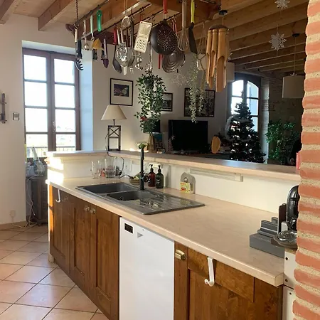 Al Bioule - Maison Climatisee Avec Piscine Penne-dʼAgenais